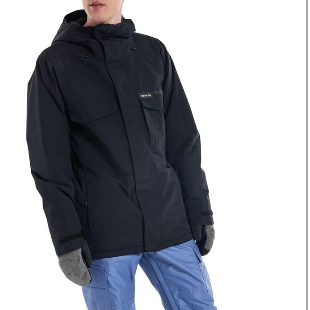 Men's BURTON Covert 2.0 2L Snow Jacket - TRUE BLACK Size Medium